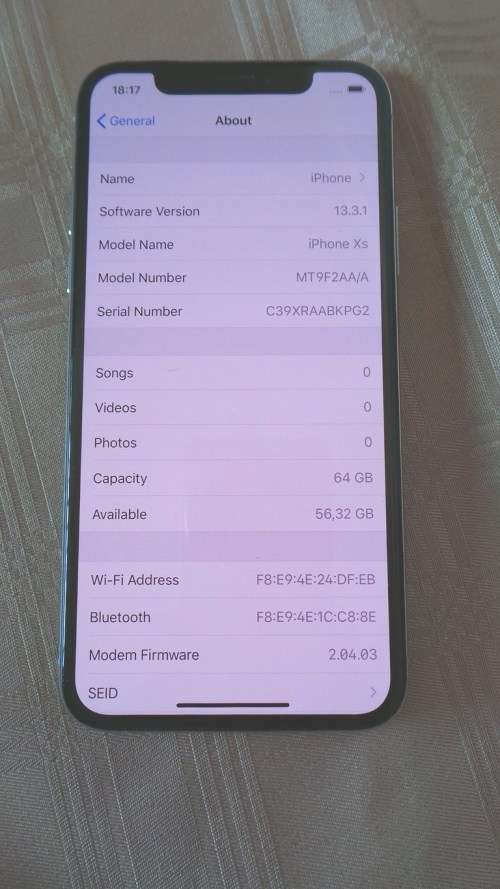 Iphone XS Up for Grabs -  **** LOW LOW SHIPPING ******