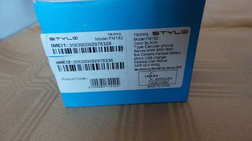 STYLO DUAL-SIM Camera PHONE NEW  -  **** LOW LOW SHIPPING ******