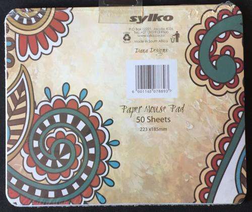 PAPER MOUSE PADS (WEEKDAY PLANNER) - 50 SHEETS ***** LOW LOW SHIPPING ******