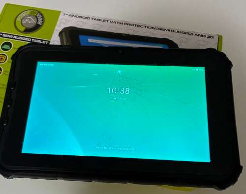 7 " POINT OF VIEW TABLET- SCREEN CRACKED **** LOW LOW SHIPPING ******
