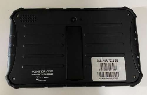 7 " POINT OF VIEW TABLET- SCREEN CRACKED **** LOW LOW SHIPPING ******