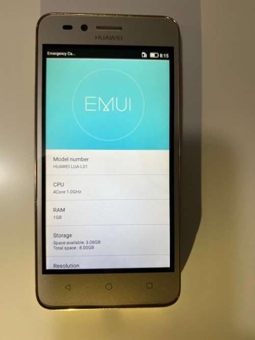 HUAWEI Y3 -2 Model Number - LUA-LO1  **** LOW LOW SHIPPING ******