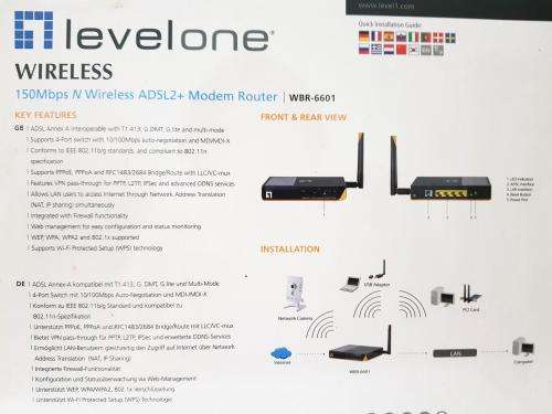 BRAND NEW, SEALED - WIRELESS ADSL2 + MODEM ROUTER - MODEL WBR -6601  ******LOW LOW SHIPPING ******