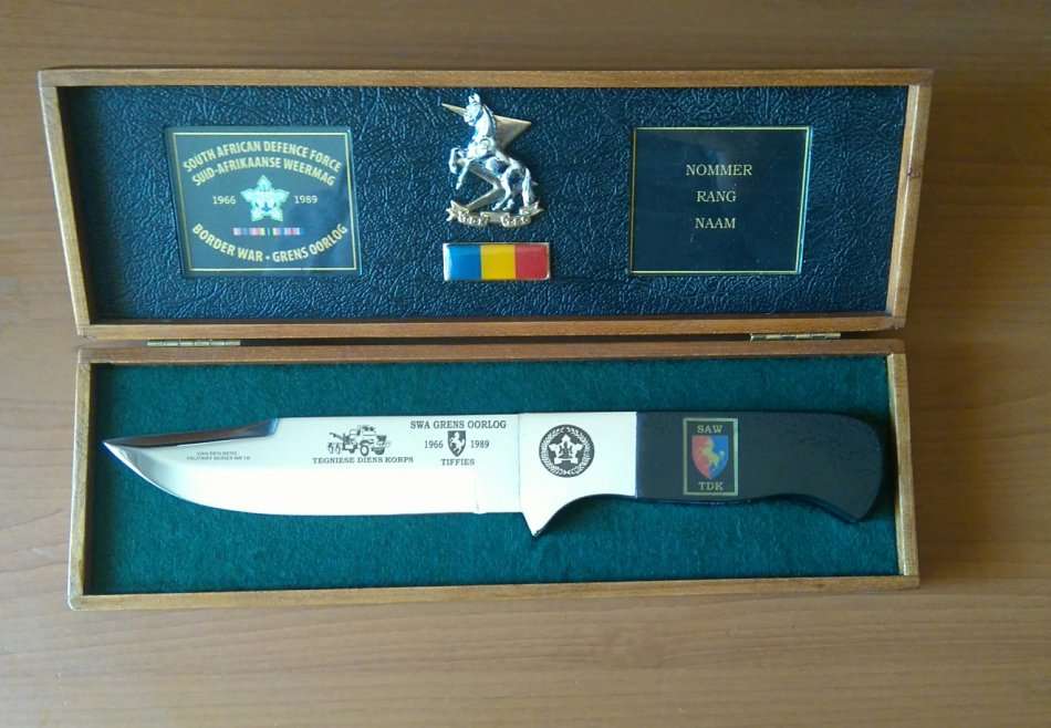 Border war Commemorative dagger