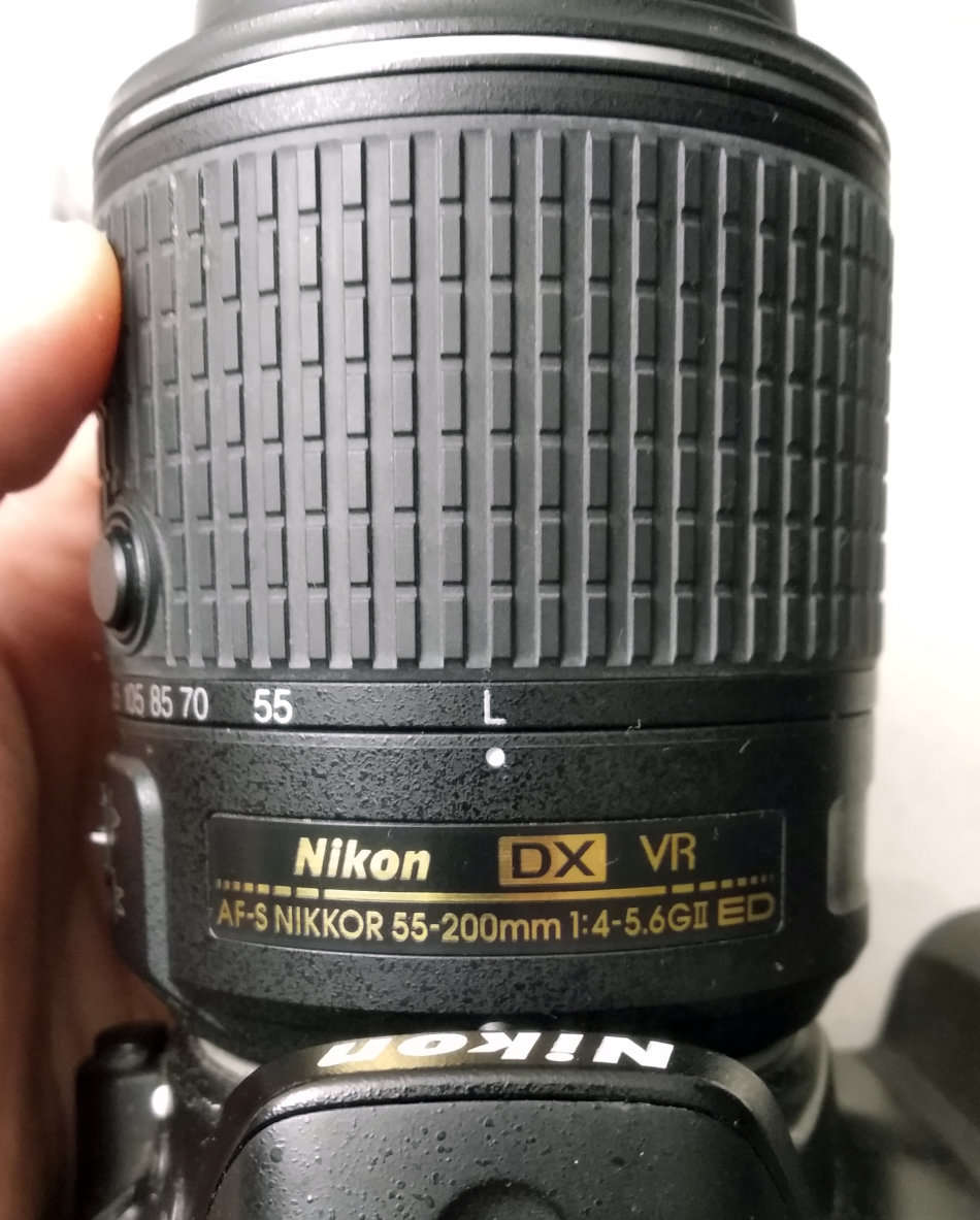 Nikon D5200 24 Megapixel Camera, With 55-200mm lens, SD Card, Vanguard Camera Backpack.