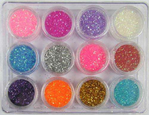 Nail Art Glitter 12's