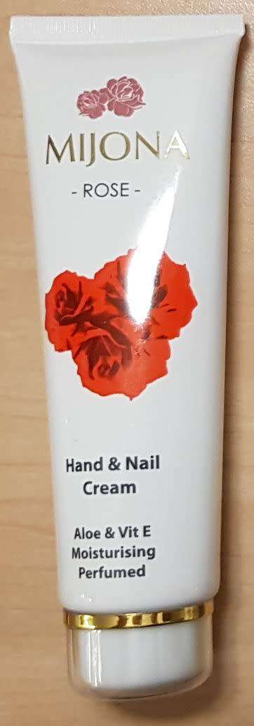 Mijona Hand and Nail Cream 100ml Rose X 1pcs