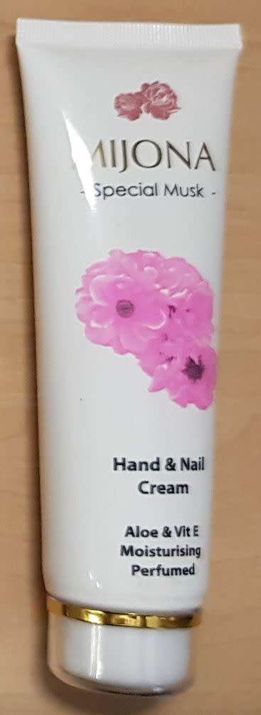 Mijona Hand and Nail Cream 100ml Special Musk X 1pcs