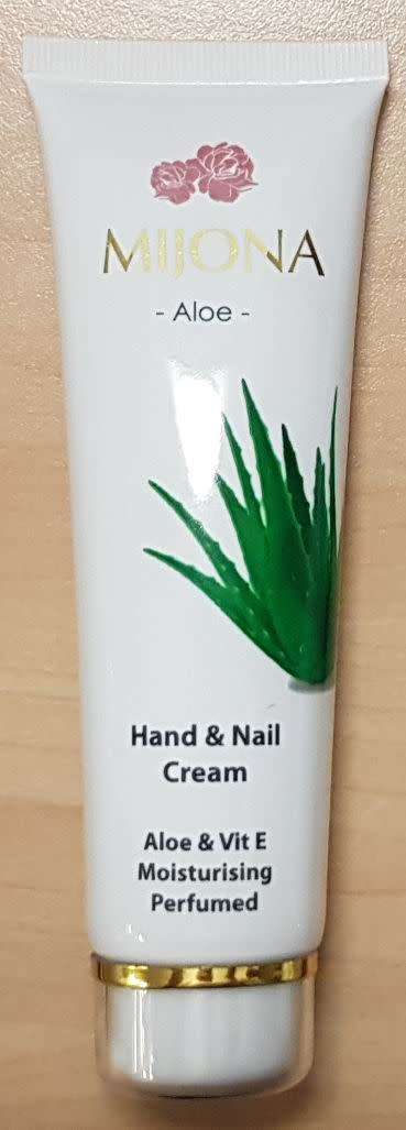 Mijona Hand and Nail Cream 100ml Aloe X 1pcs