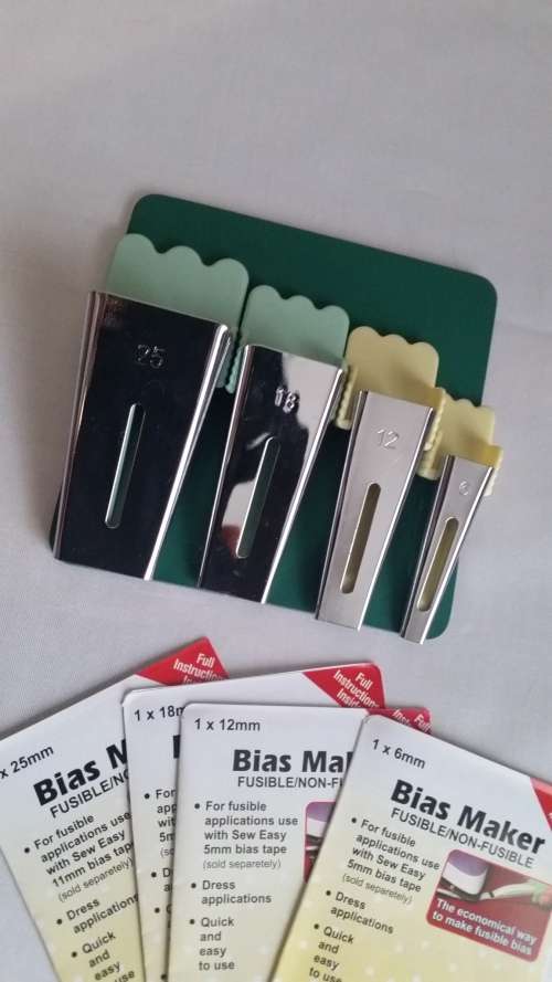 SEW EASY BIAS BINDING KIT (4 TIPS) NO HEAT