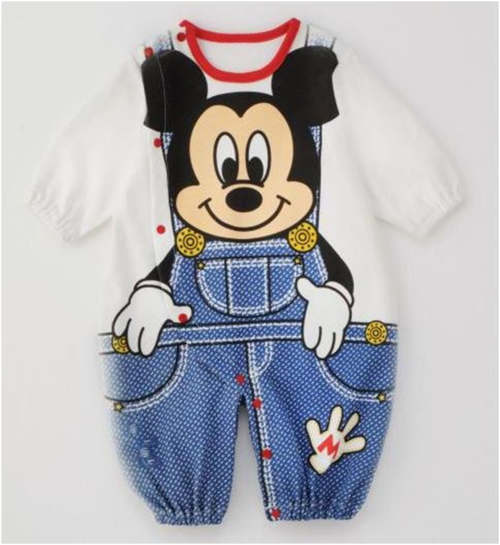 Mickey Mouse Romper - ages 6 months to 1 year