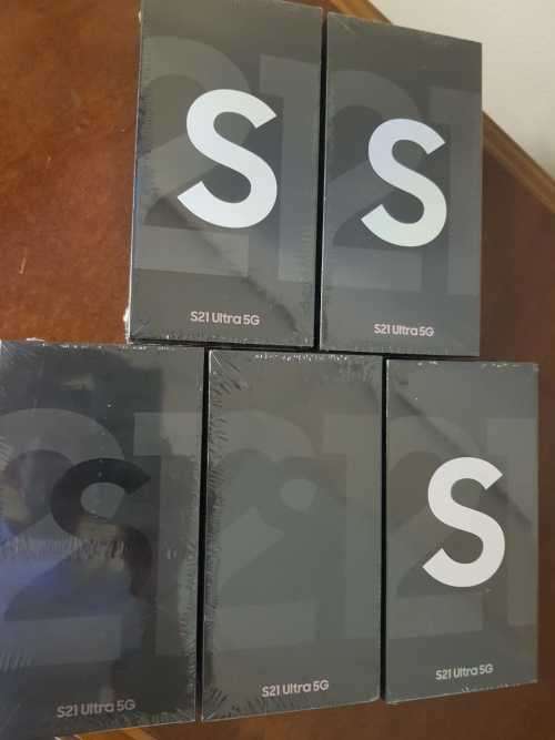 Samsung Galaxy S21 Ultra Dual Sim(5G)256GB/Brand New Sealed/ICASA Approved/Free Shipping