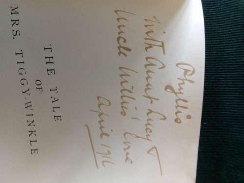 2 X BEATRIX POTTER FIRST EDITIONS - PUBLISHED 1905 AND 1908