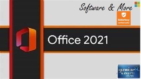 Microsoft Office 2021 - Genuine Lifetime 25 Digit License  - Online activation