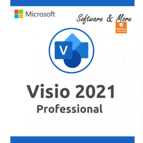 Visio 2021 Professional (Download link and 25 digit License)
