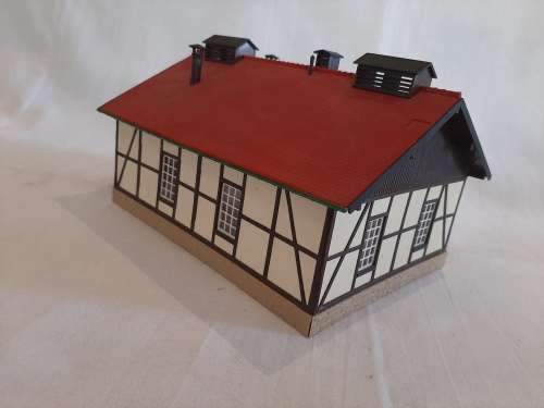 HO Scale Double Loco Shed