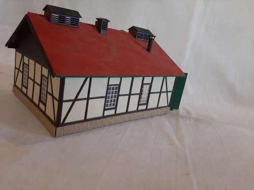 HO Scale Double Loco Shed