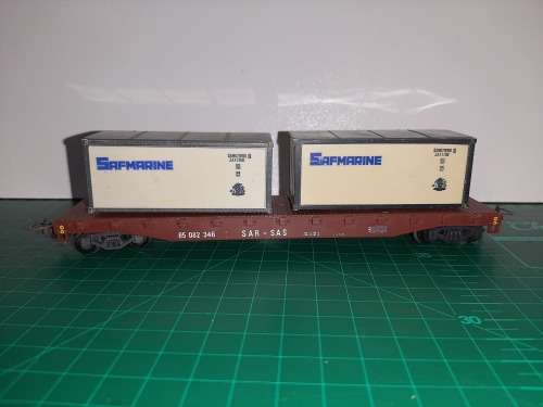 LIMA SAR Lowbed with 2 containers