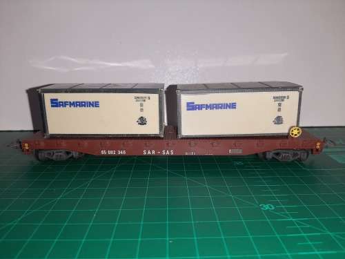 LIMA SAR Lowbed with 2 containers