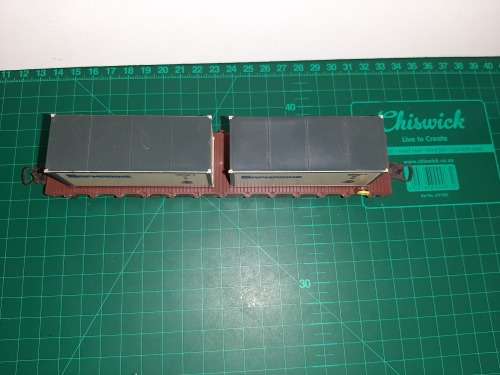 LIMA SAR Lowbed with 2 containers