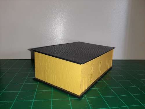 HO Scale Garage with 4 doors