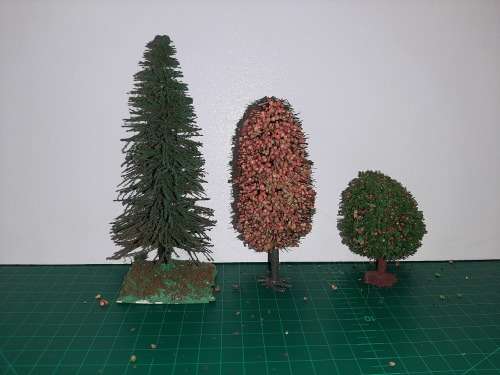 Set of 3 Assorted Trees