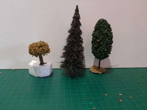 Set of 3 Assorted Trees