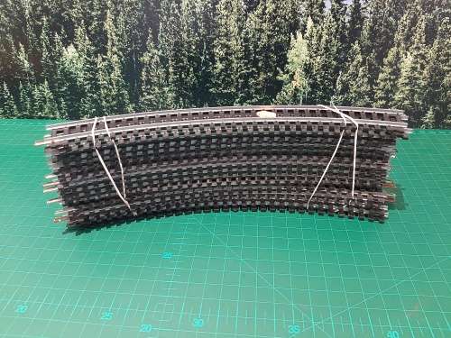 Set of 15 LIMA Curve track R360