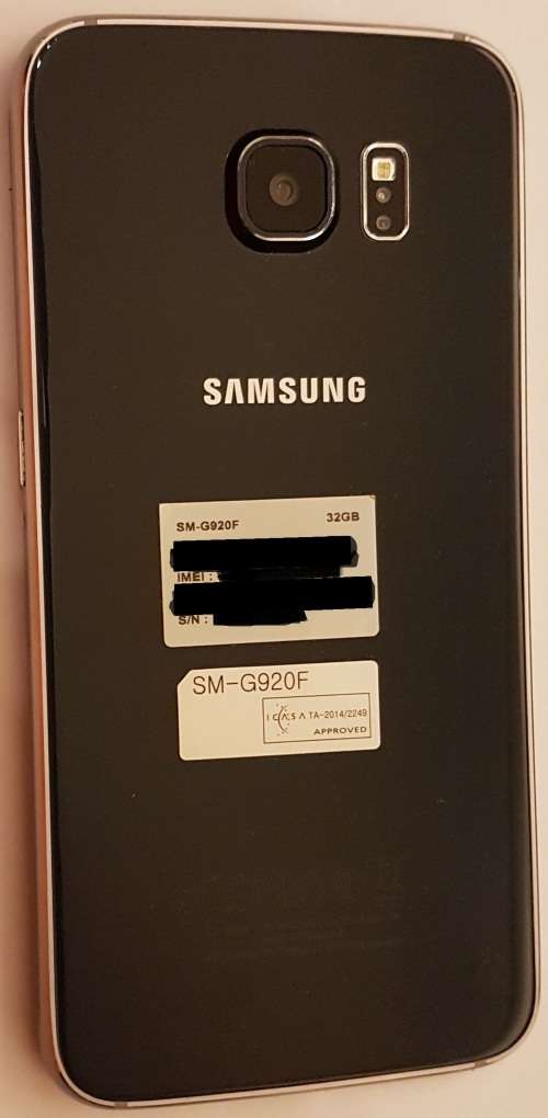 Samsung Galaxy S6 - Cracked screen