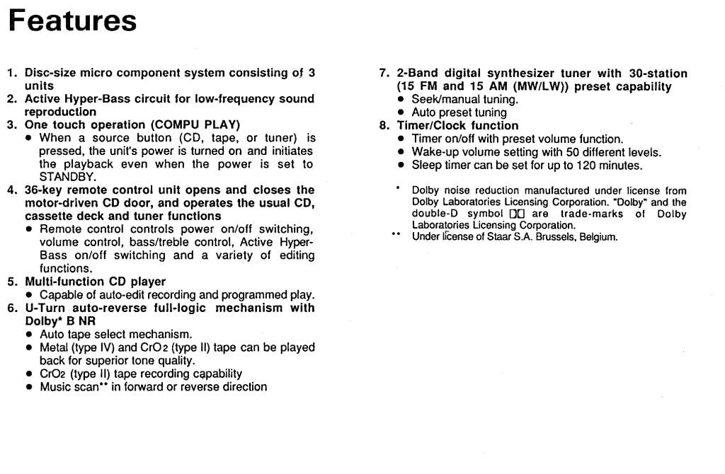JVC UX-T1 Micro hifi system - PLEASE READ BEFORE BIDDING