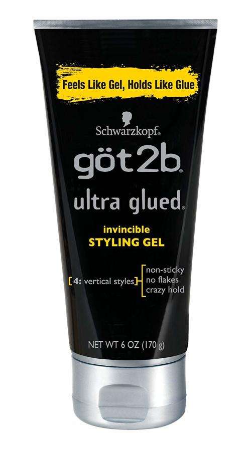 Got2b Ultra Glued Invincible Styling Hair Gel, 170g 6 Ounces -1 Tube