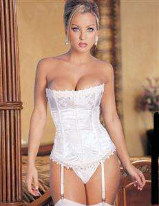 White Corset: Size Small