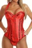 Red Corset :Size: XL