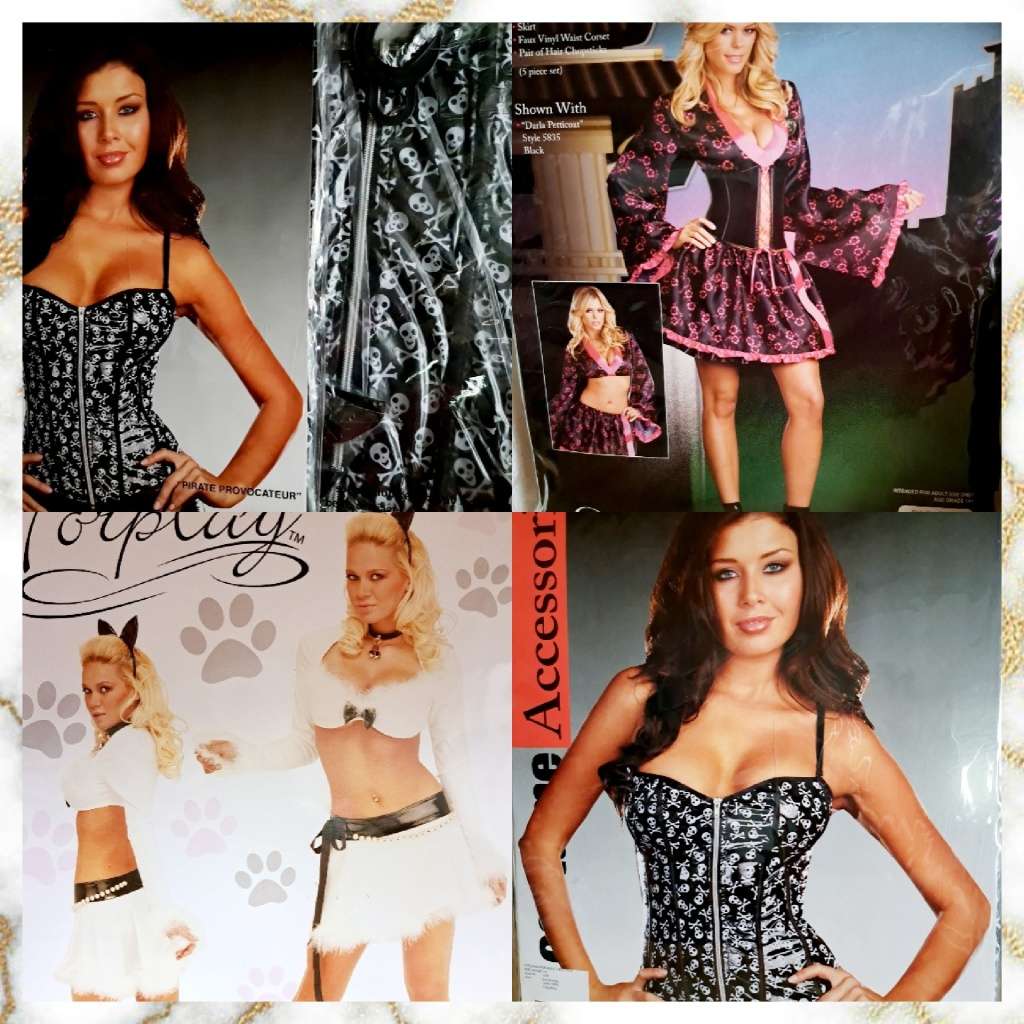 Blue | White Bra set