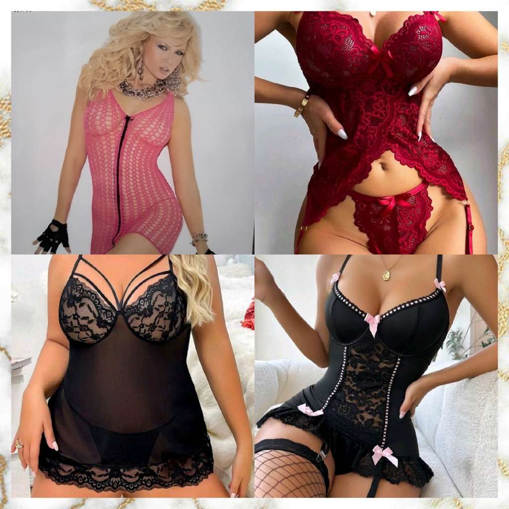 Blue | White Bra set