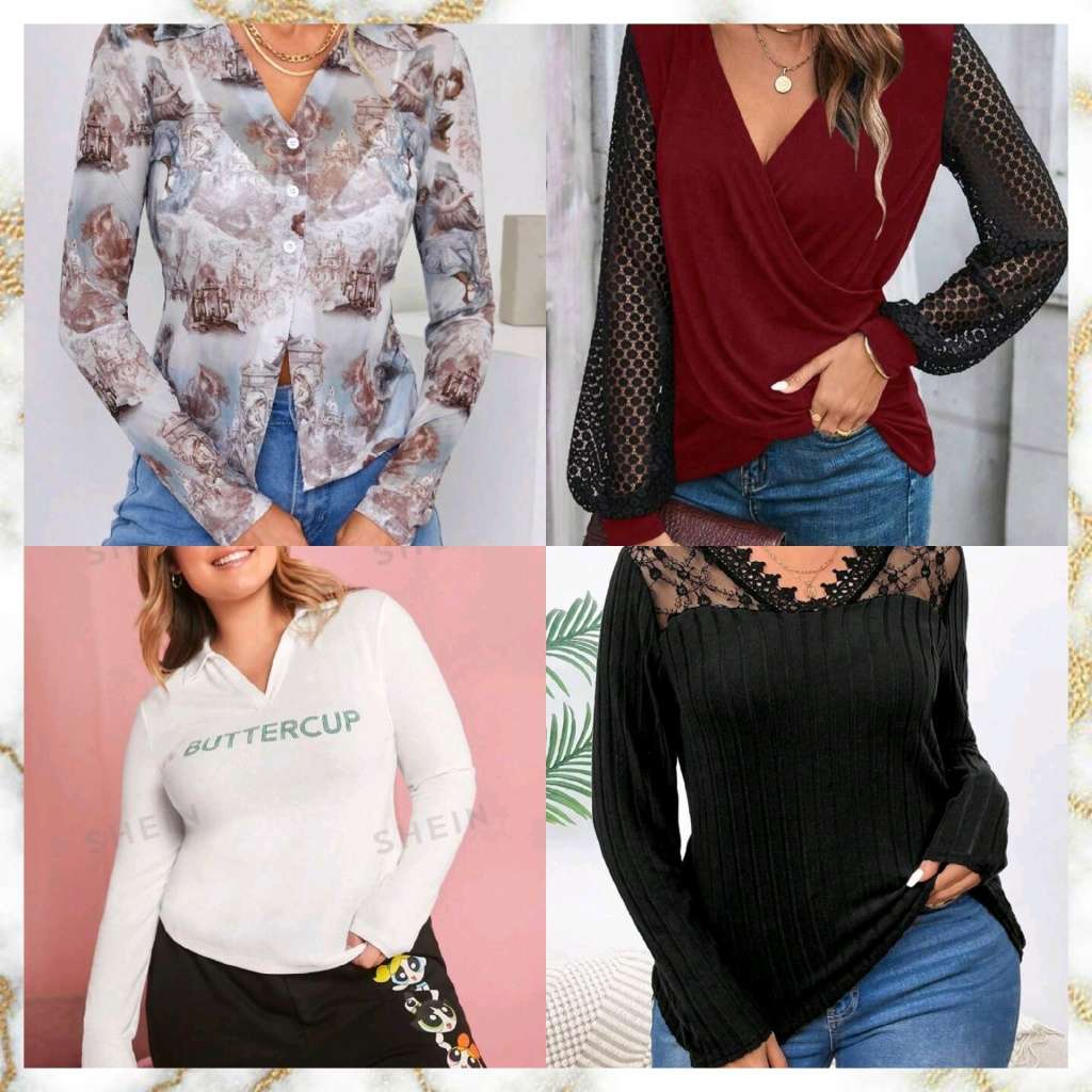 Blue | White Bra set