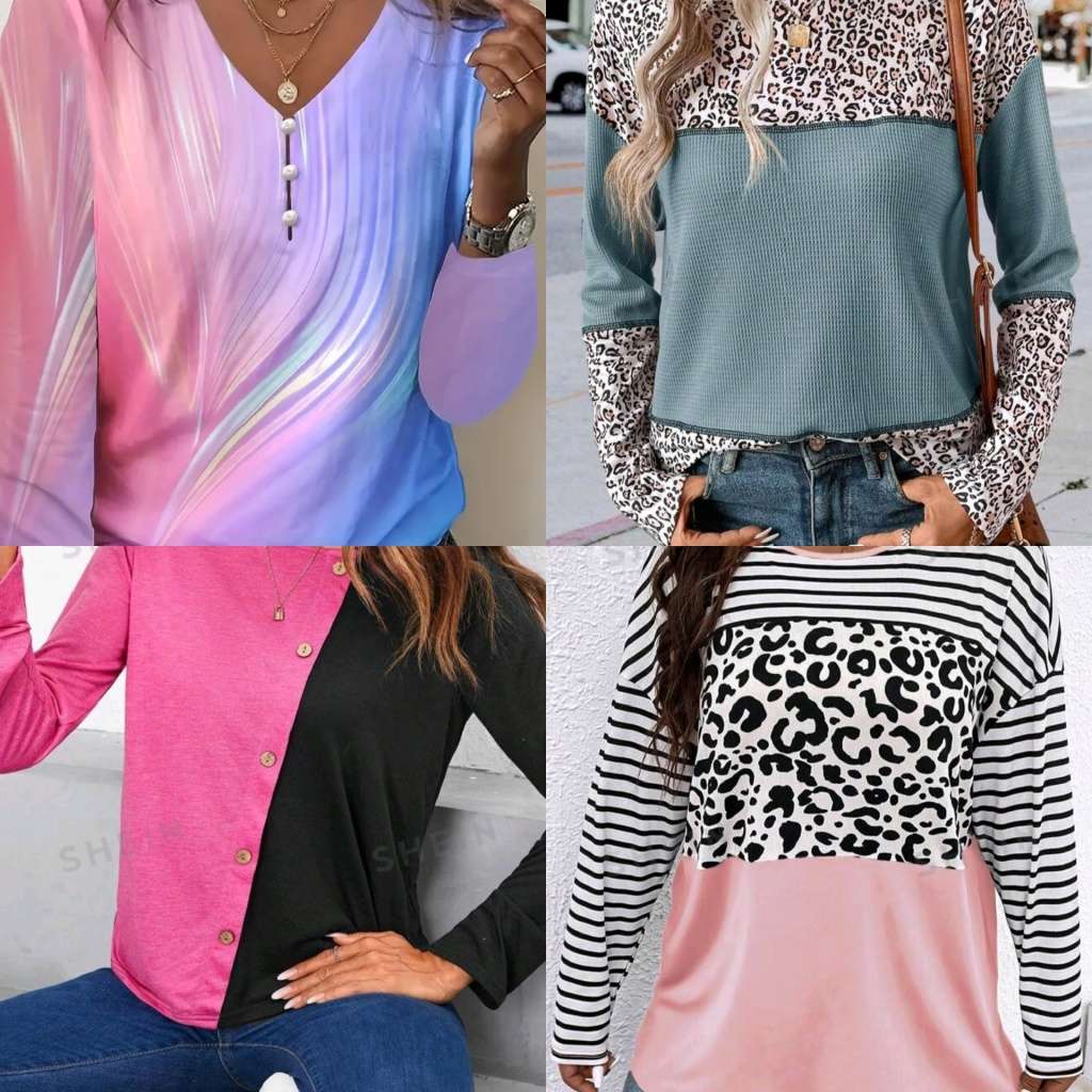 Sexy pink leopard print sleepwear: XL