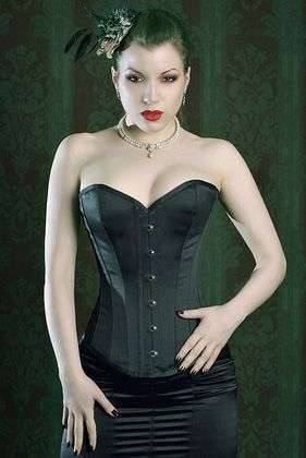 Stunning Black Bustier