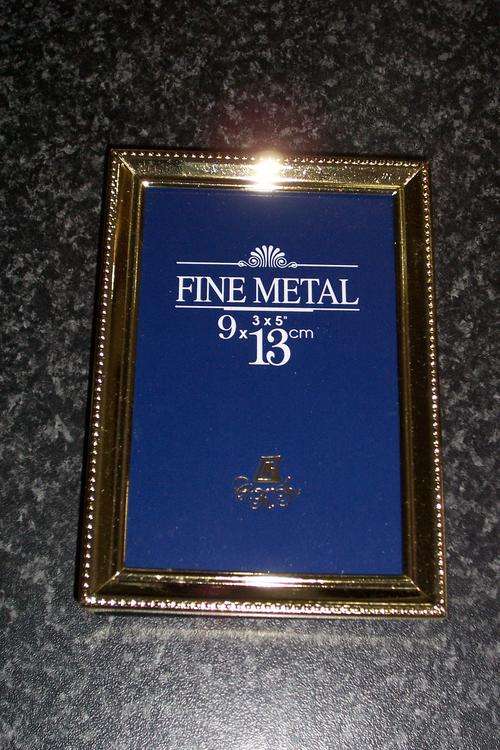 Brass Plated Photo Frame