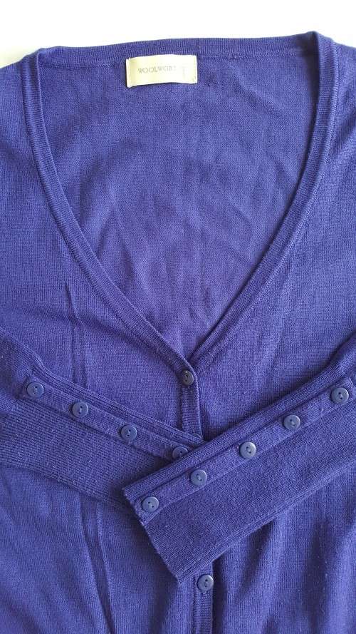 Lovely Royal Purple Cardigan from Woolworths