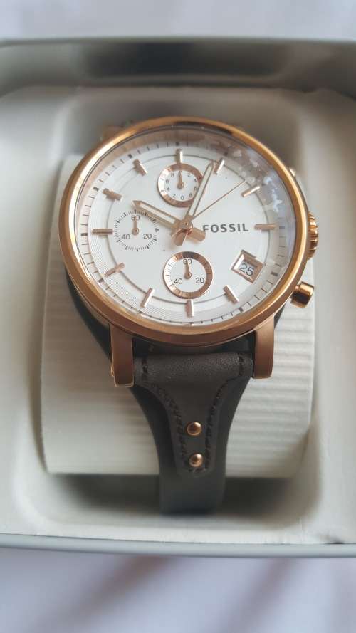 Fossil ES3818 Ladies Boyfriend Watch - Rose Gold