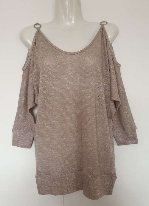Lovely Beige Bat Wing Top from Truworths