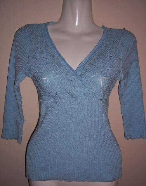 Truworths Light Blue Knitted Top