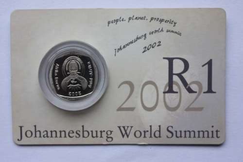 2002 JOHANNESBURG WORLD SUMMIT - LOW MINTAGE
