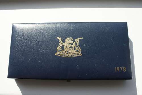 1978 SHORT PROOF SET - R1 TO 1/2 C - 8 COINS