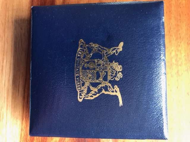 1988 SILVER PROOF DIAS RAND - ISSUED IN A BLUE S.A.M. CASE - LOW MINTAGE - 6,252 ONLY