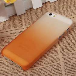 Fashion Gradient Color Hard Plastic Cover Case of High Quality for iPhone 5
