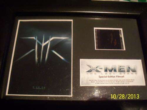 X-MEN THE LAST STAND Special Edition Film-Cell 2006 "Certificate of authenticity included""