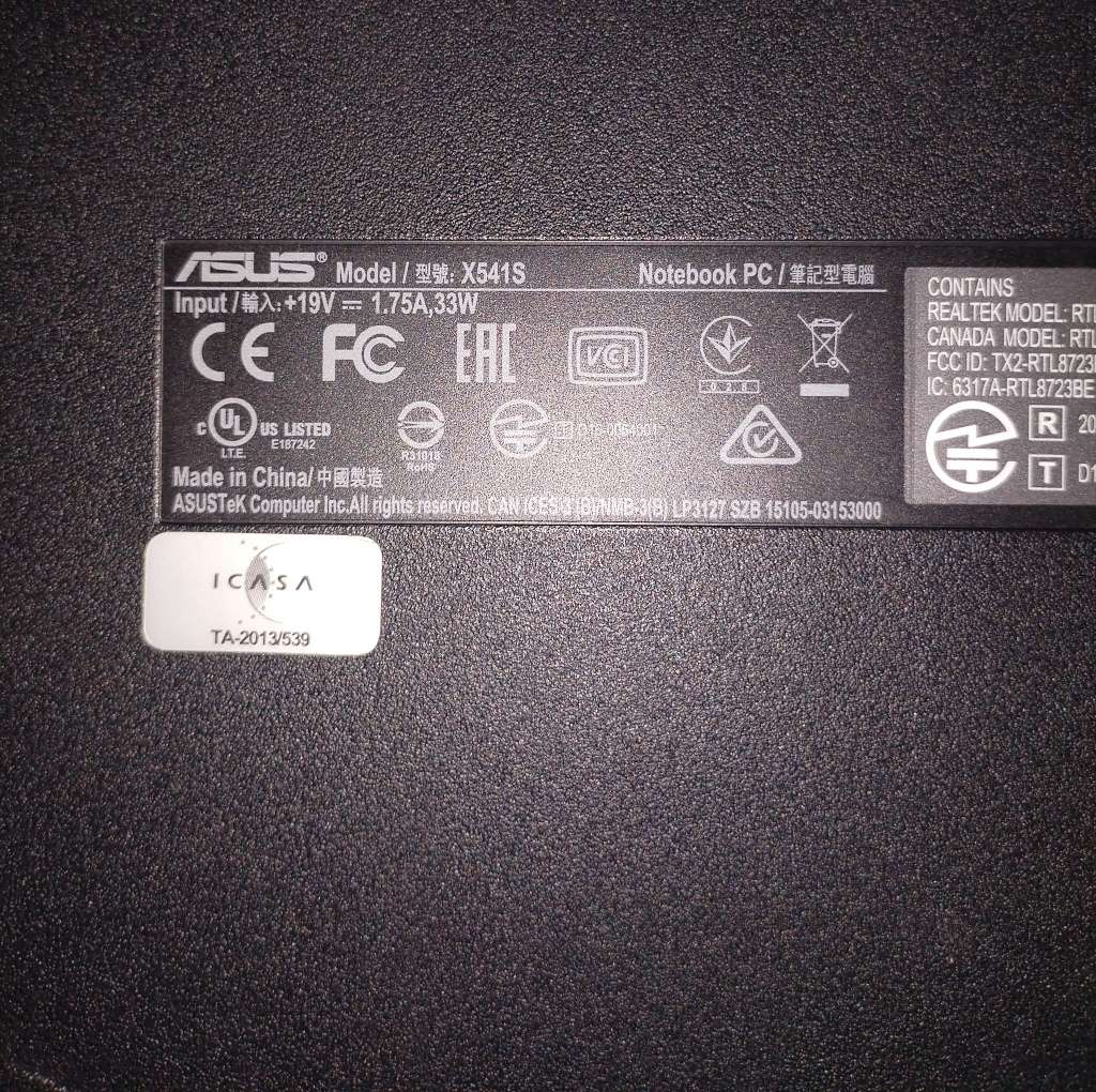 Asus X541s 2gb ram, 500gb ram !!Please Read!!