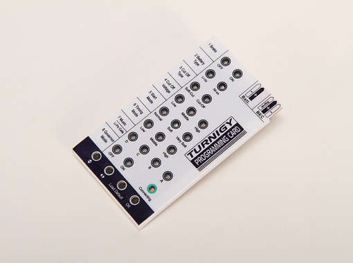 TURNIGY BESC Programming Card